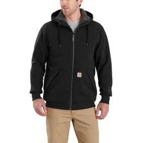 Rain Defender Relaxed Fit Midweight Sherpa-Lined Full-Zip Sweatshirt