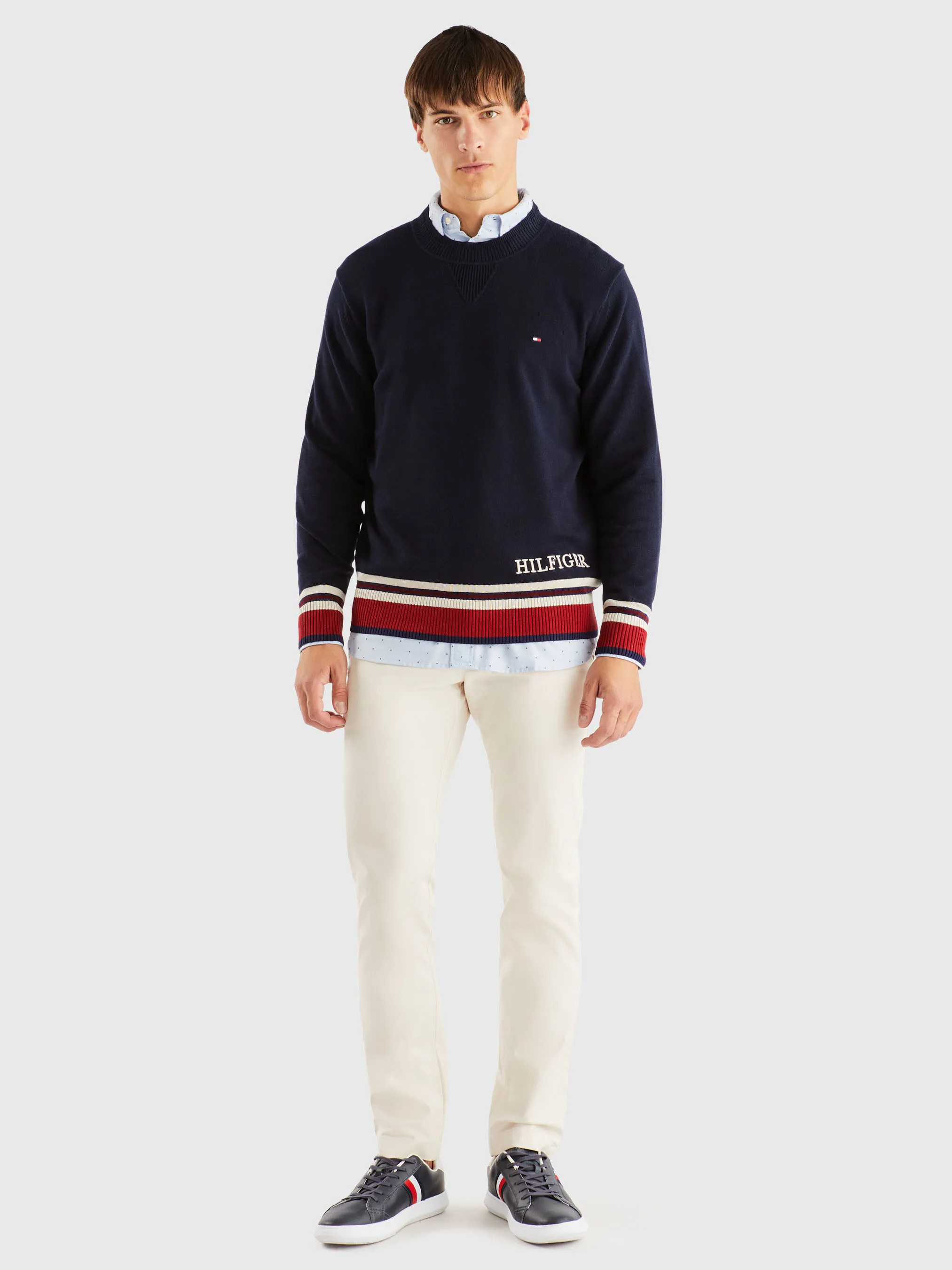 Relaxed Fit Crew Neck Jumper | Sweatshirts & Hoodies | Tommy Hilfiger