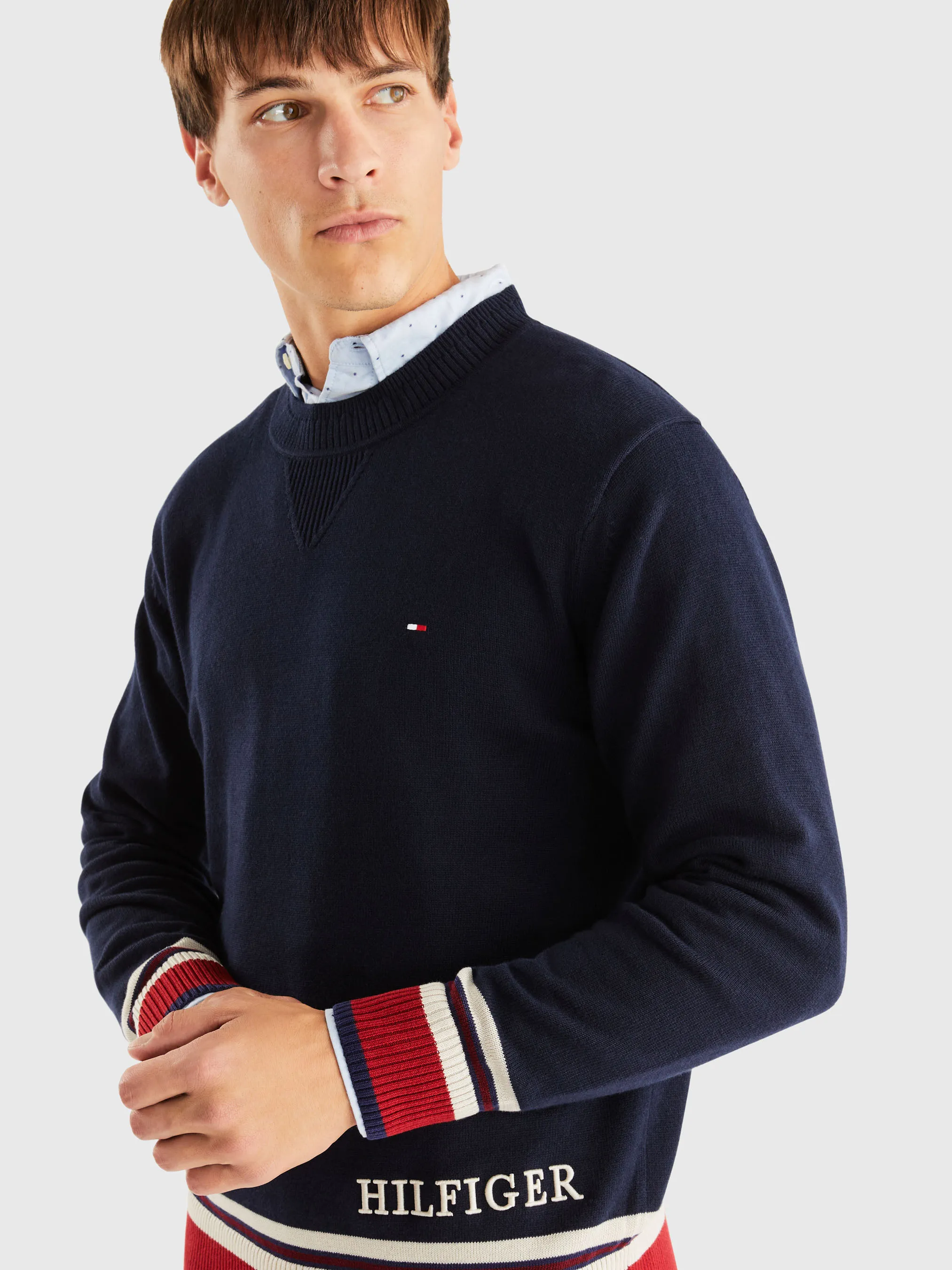 Relaxed Fit Crew Neck Jumper | Sweatshirts & Hoodies | Tommy Hilfiger