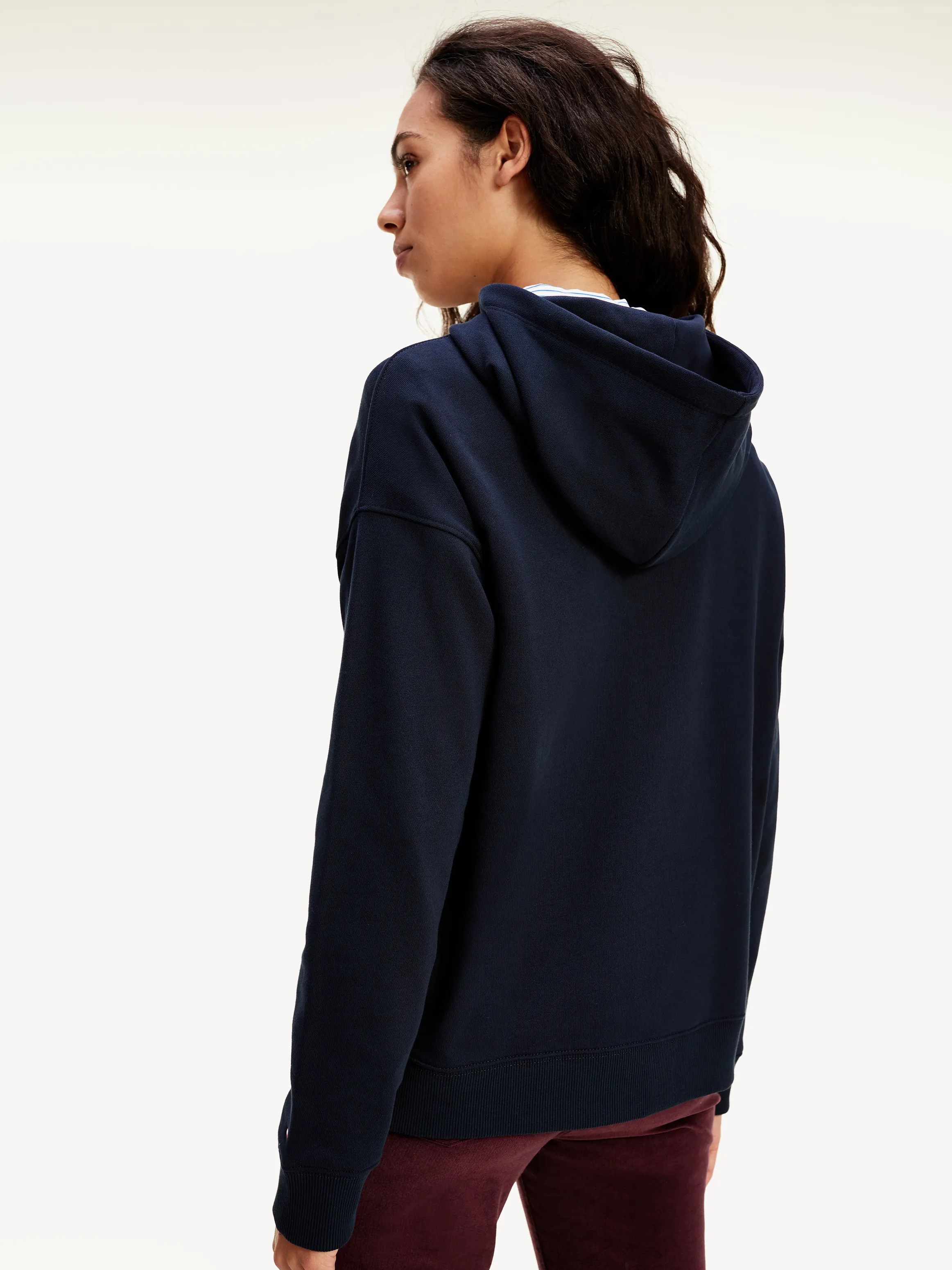 Relaxed Fit Organic Cotton Hoodie | Sweatshirts & Hoodies | Tommy Hilfiger