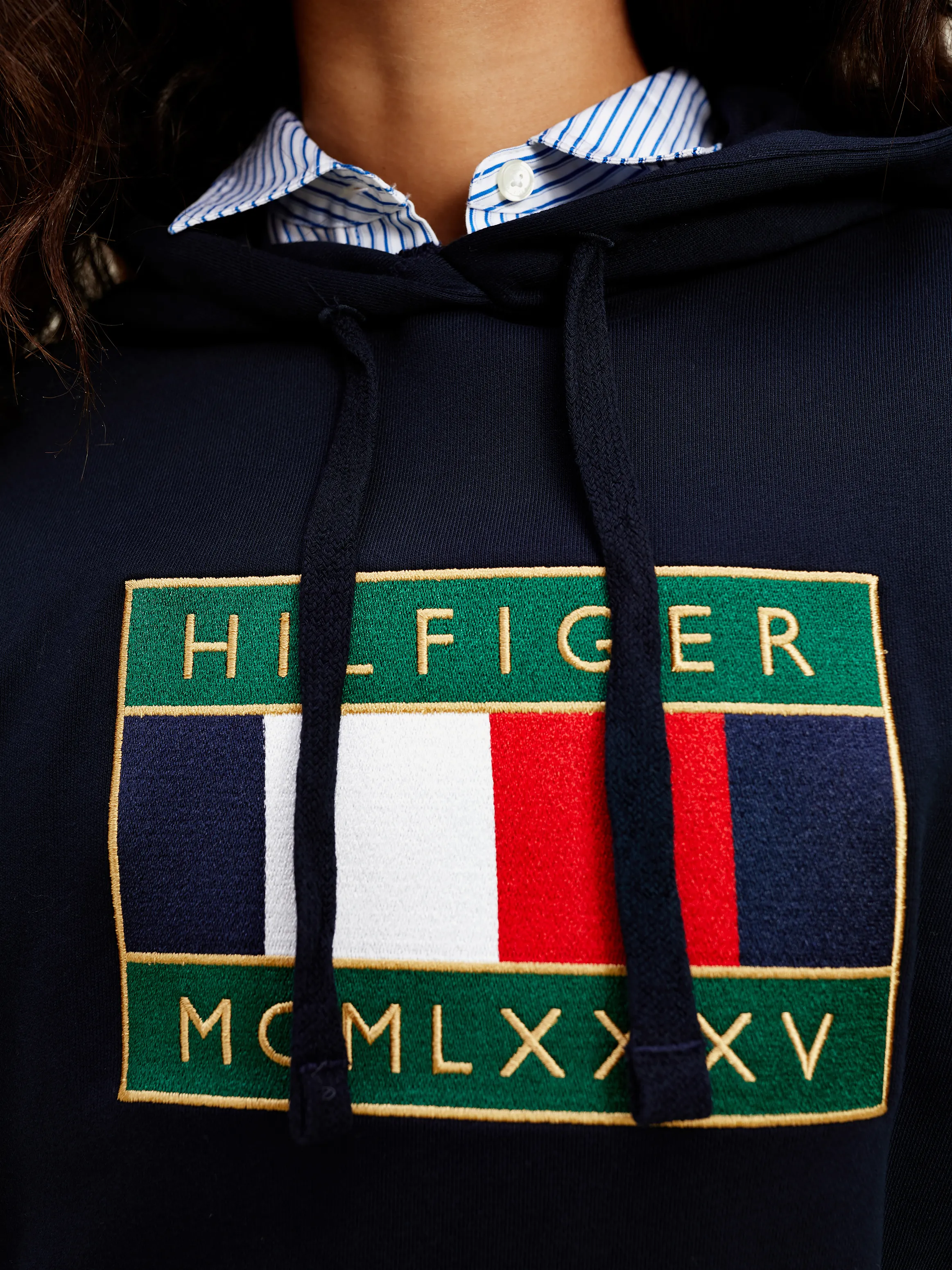 Relaxed Fit Organic Cotton Hoodie | Sweatshirts & Hoodies | Tommy Hilfiger