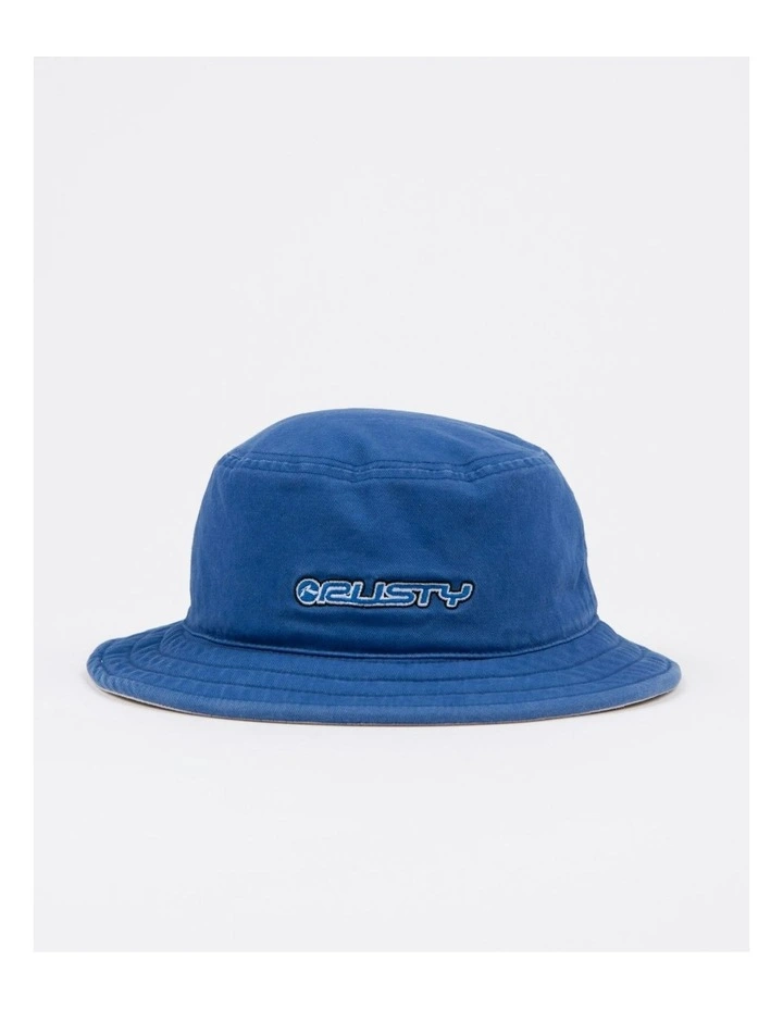 Reverb Reversible Bucket Hat in Blue