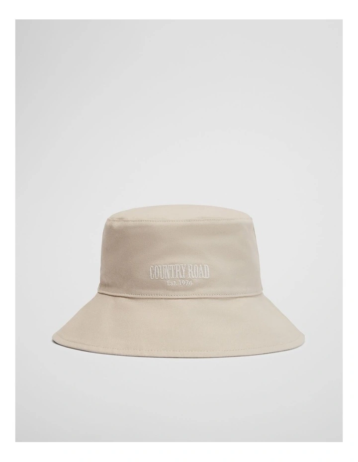 Reversible Bucket Hat in Shell