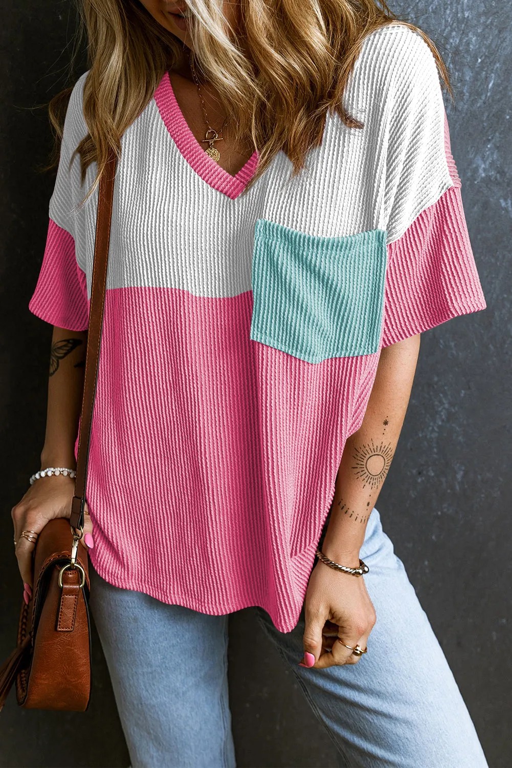 Rosie Color Block Top