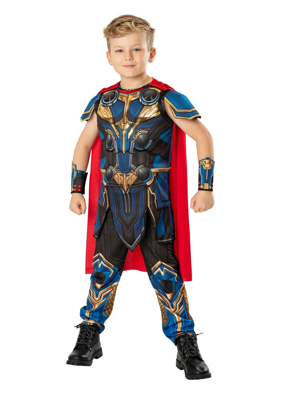 Rubies Kids Thor Fancy Dress Costume Deluxe (3-10 yrs)