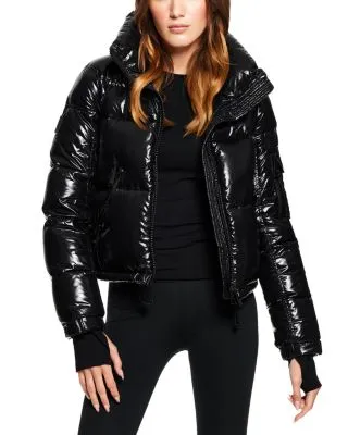 Sam. Freestyle Cropped Puffer Coat