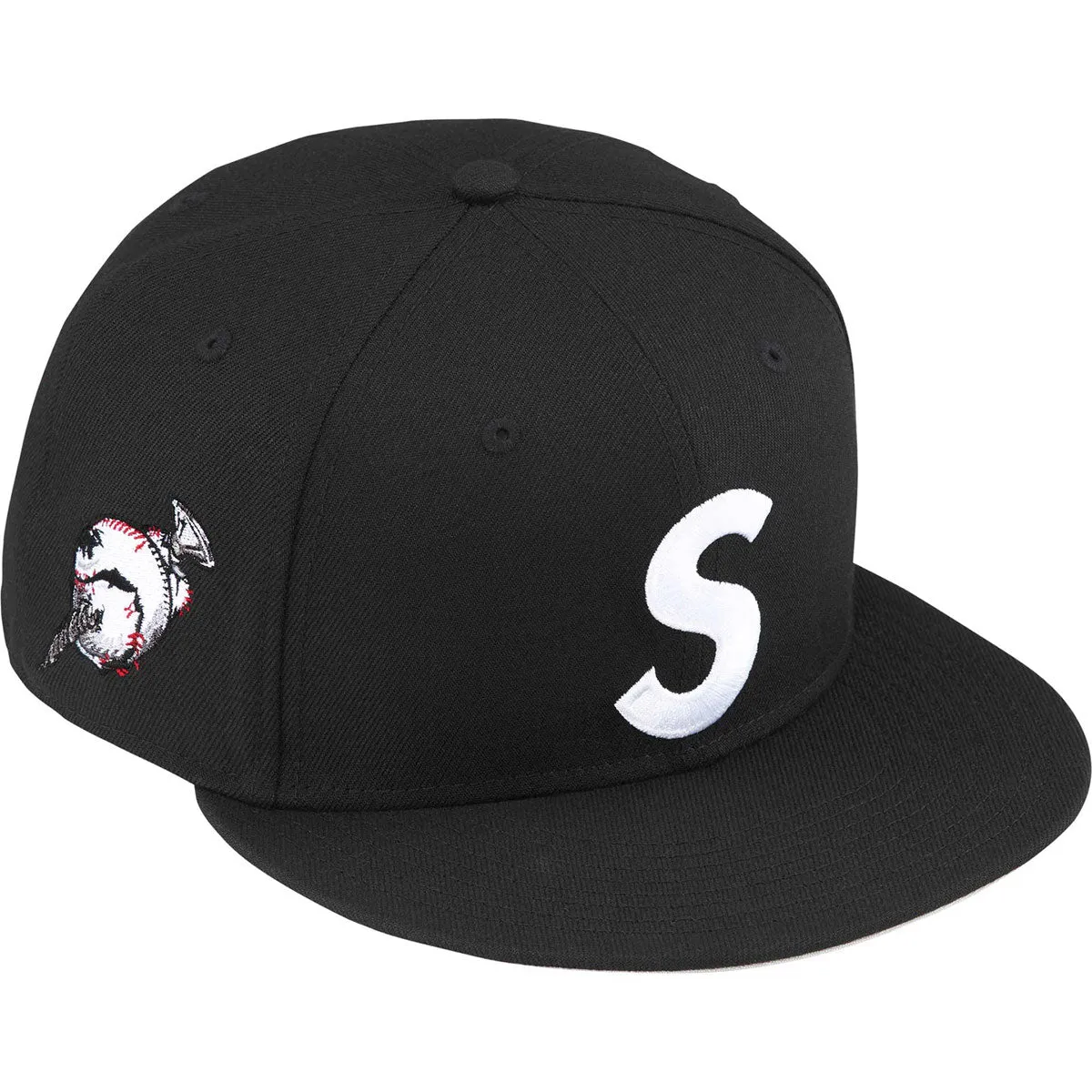 Screw Ball S Logo New Era Hat (Black)