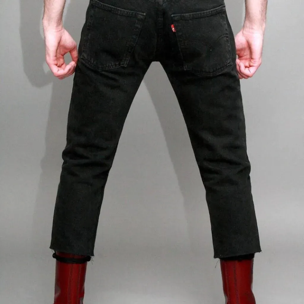 Skinny fit Levi's jeans Black with back/full zip