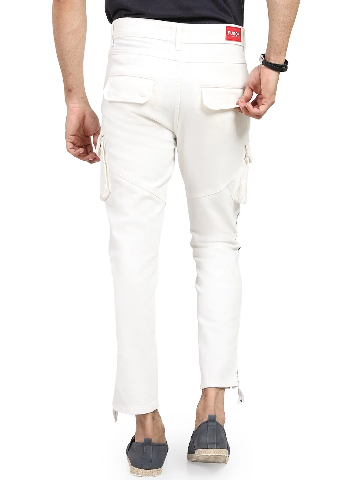 Slim Fit Cargo Jeans - FMBPC19-002