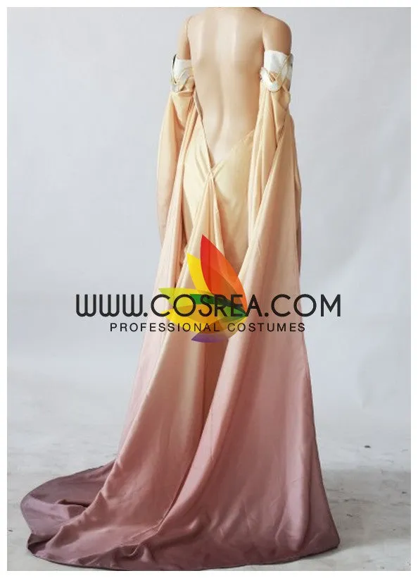 Star Wars Padme Amidala Lake Dress Cosplay Costume