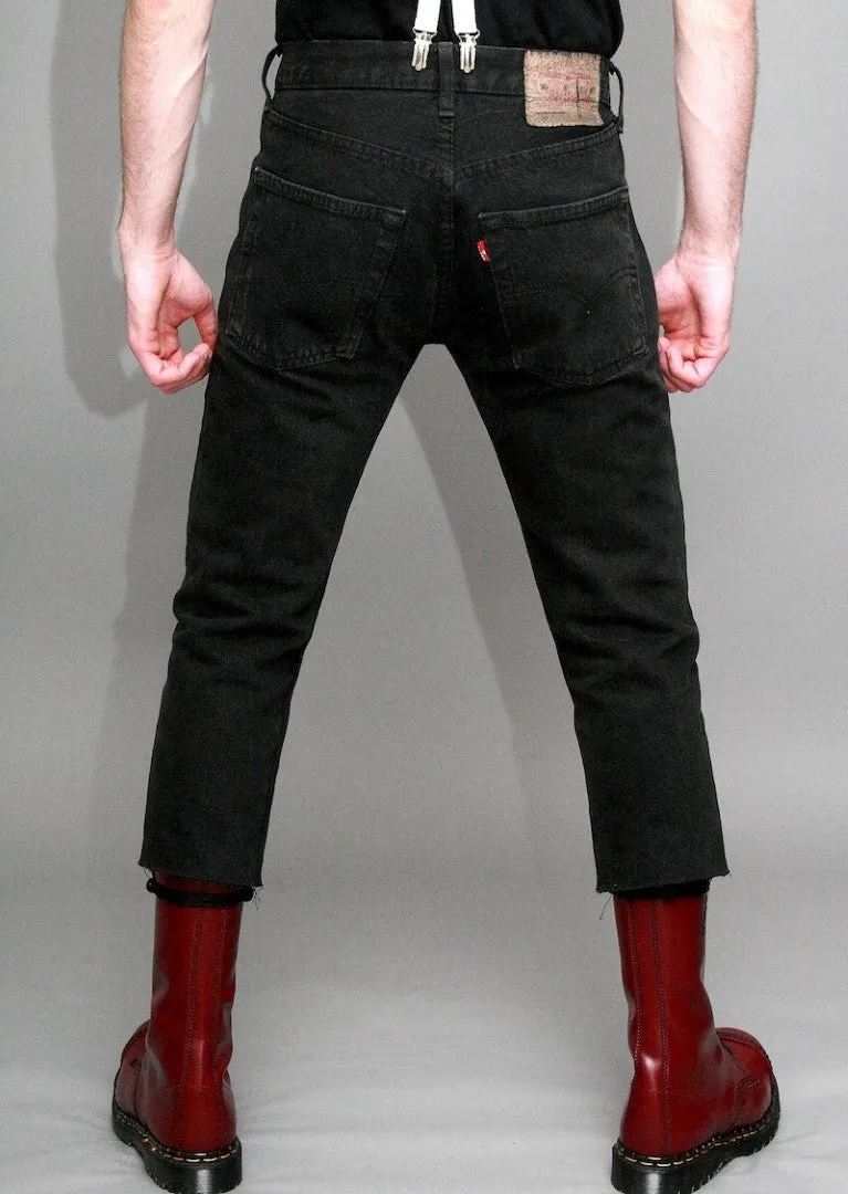 Straight fit Levi's jeans black