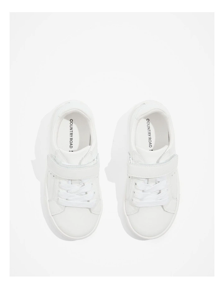 Strap Sneaker in White