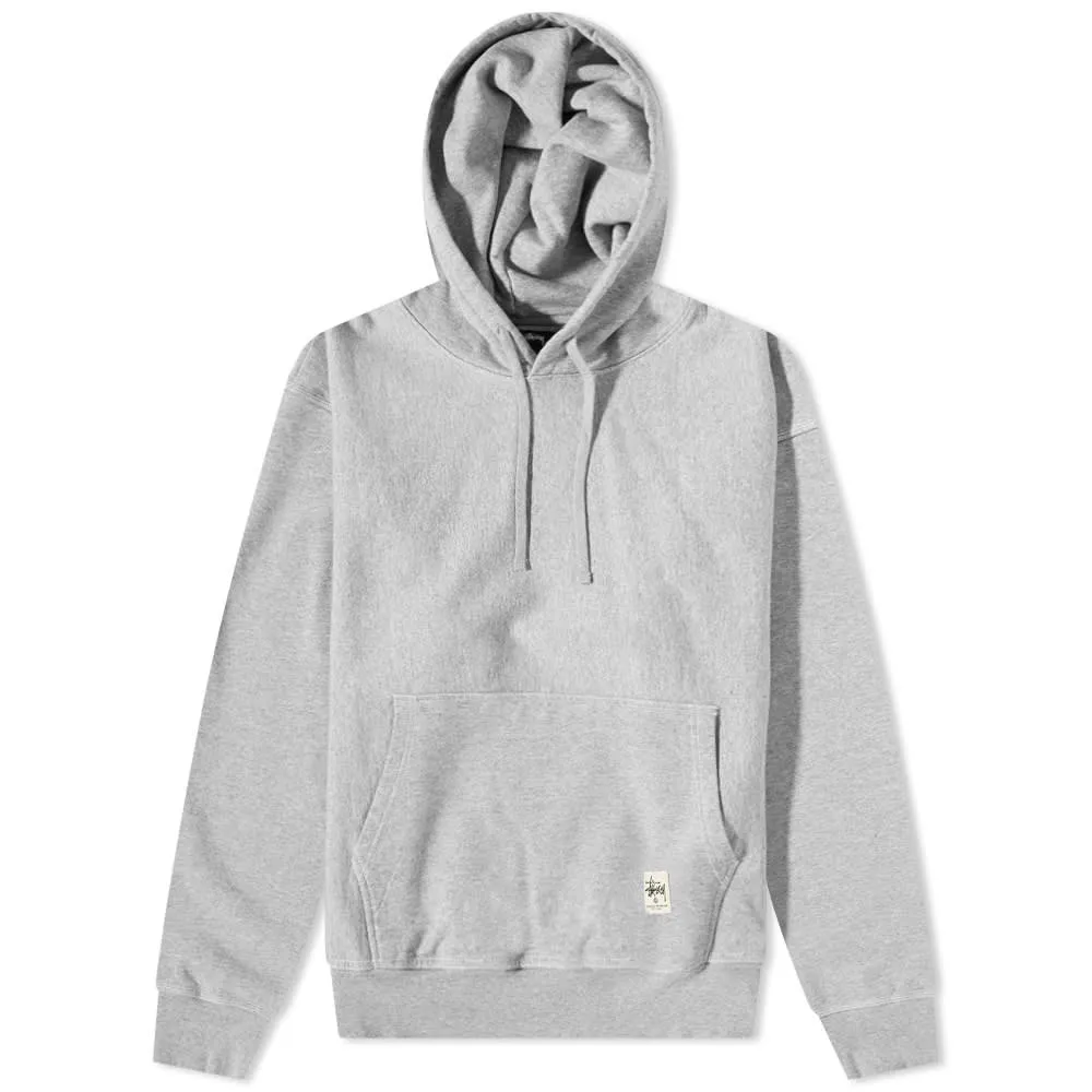 Stussy Contrast Stitch Label HoodyGrey Heather