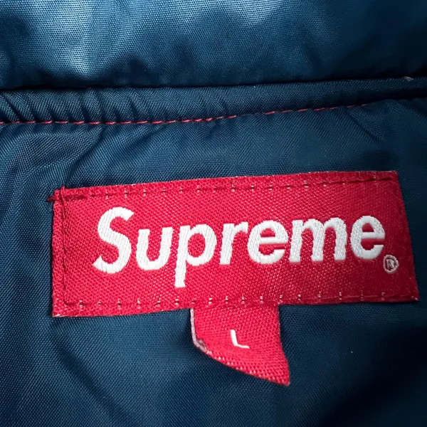 Supreme Contrast Stitch Pullover Jacket 