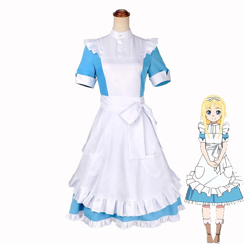 Sword Art Online Alice Maid dress cosplay costume