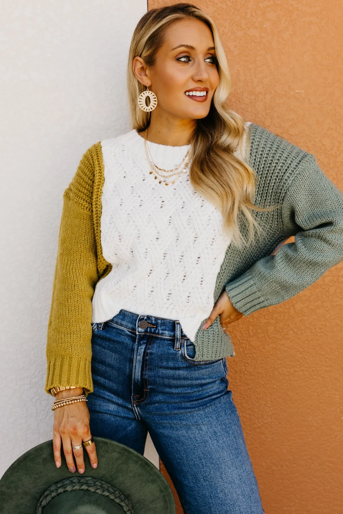 The Maximo Weave Texture Sweater