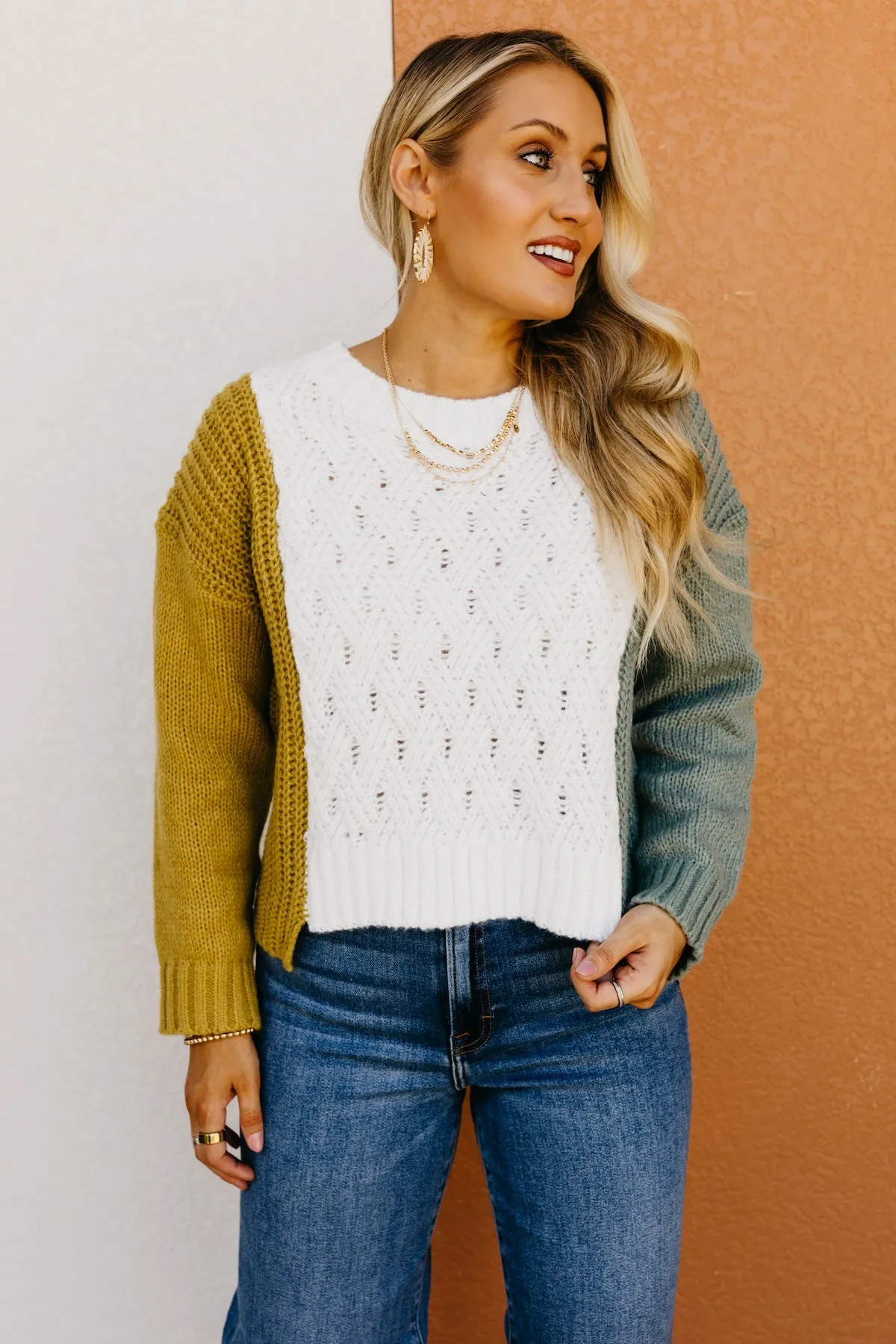 The Maximo Weave Texture Sweater