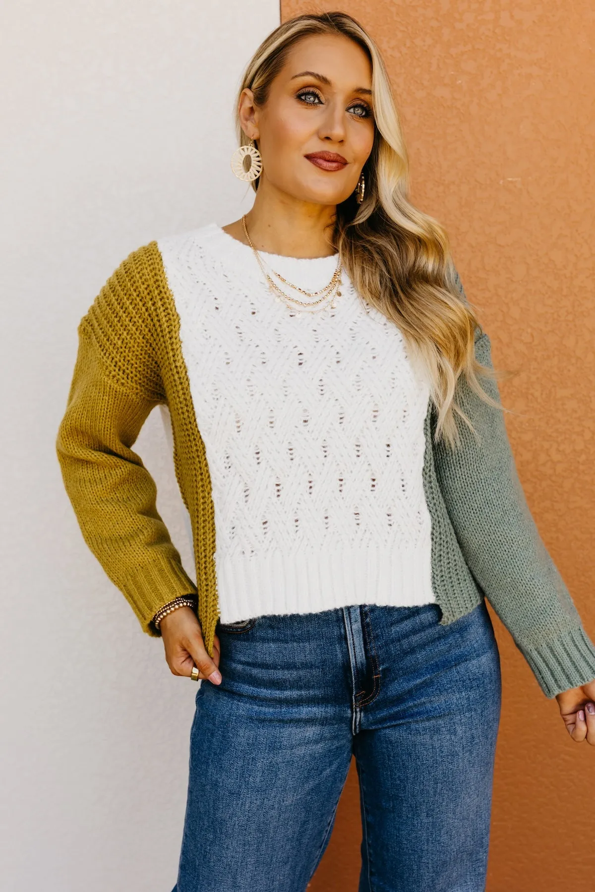 The Maximo Weave Texture Sweater