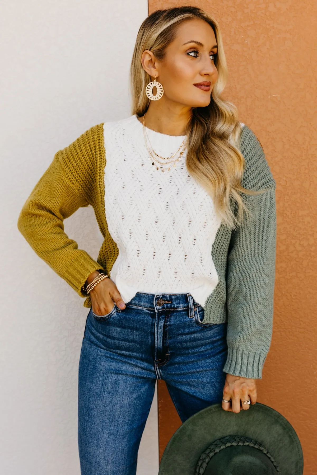 The Maximo Weave Texture Sweater