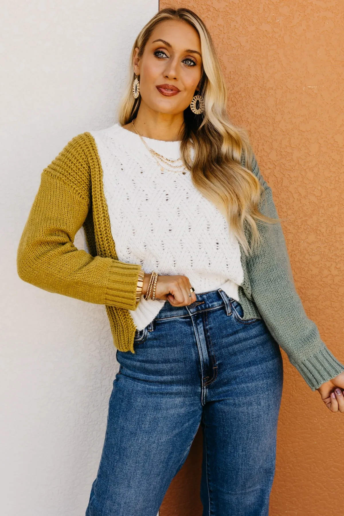 The Maximo Weave Texture Sweater