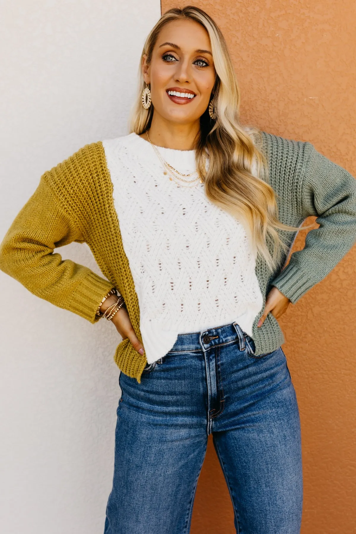 The Maximo Weave Texture Sweater