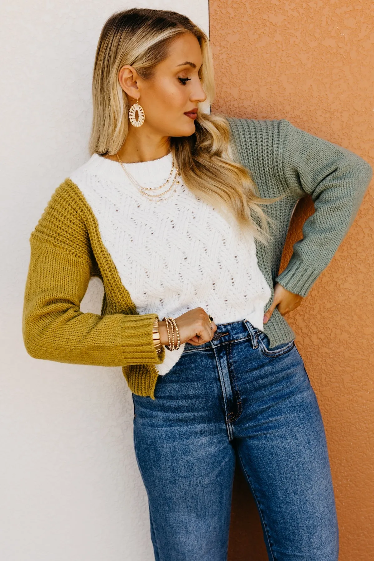 The Maximo Weave Texture Sweater