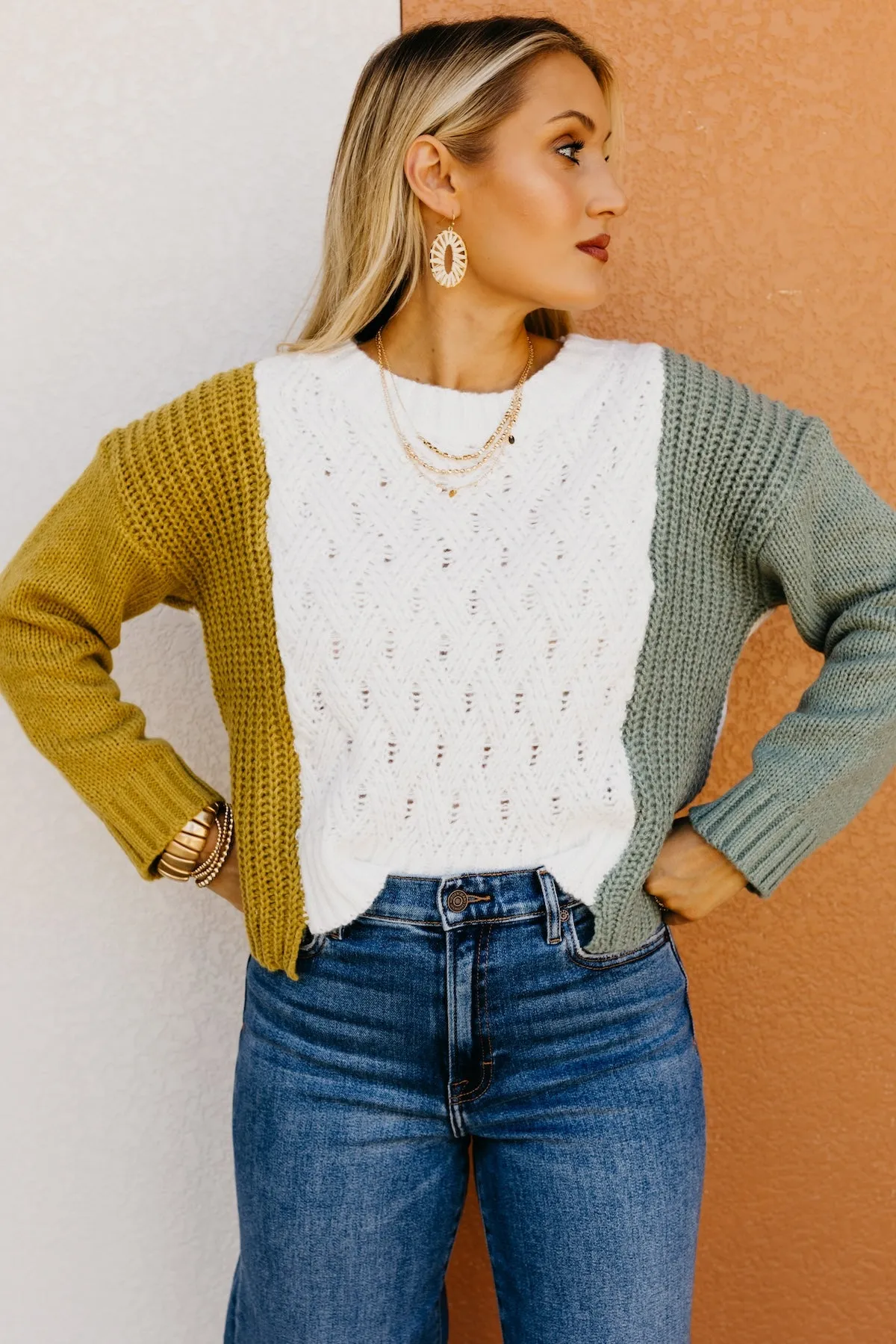 The Maximo Weave Texture Sweater