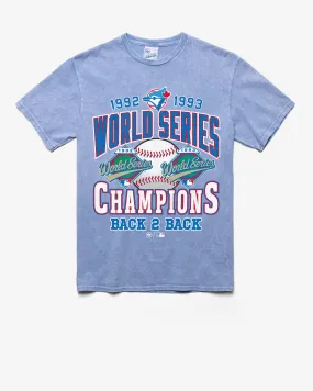 TORONTO BLUE JAYS COOPERSTOWN WORLD SERIES LOCKER '47 VINTAGE TUBULAR TEE