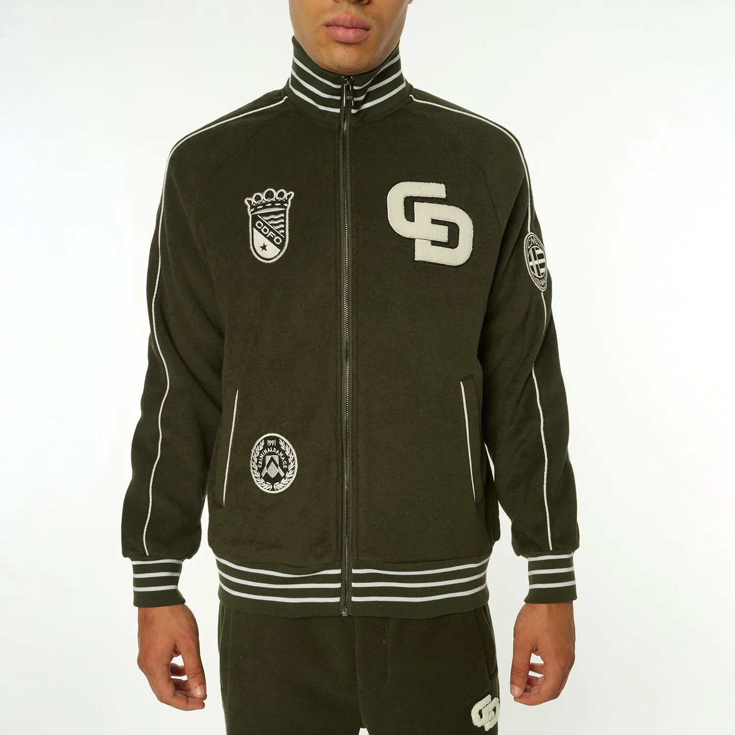 Towelling Tracksuit Jacket