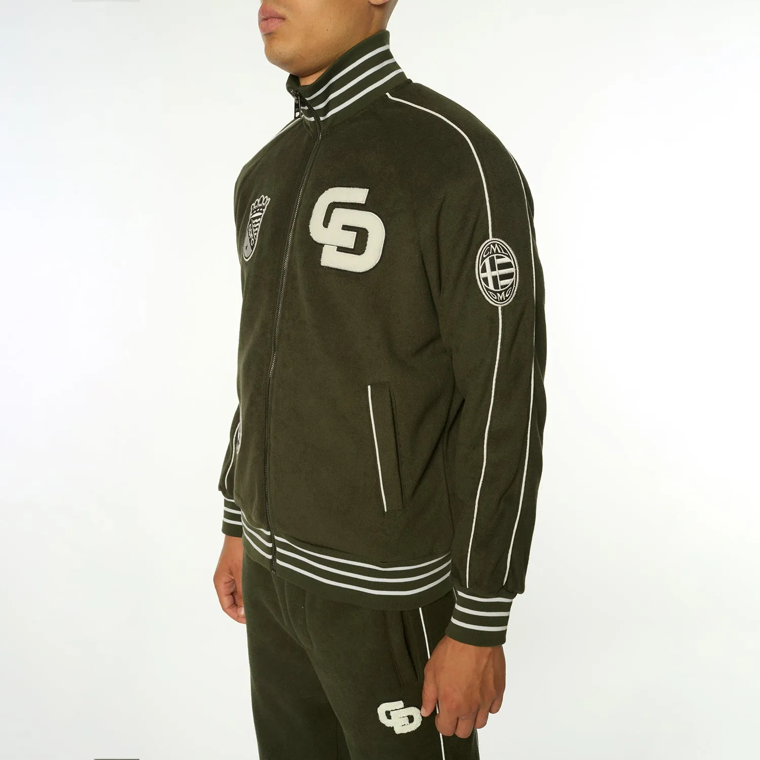 Towelling Tracksuit Jacket