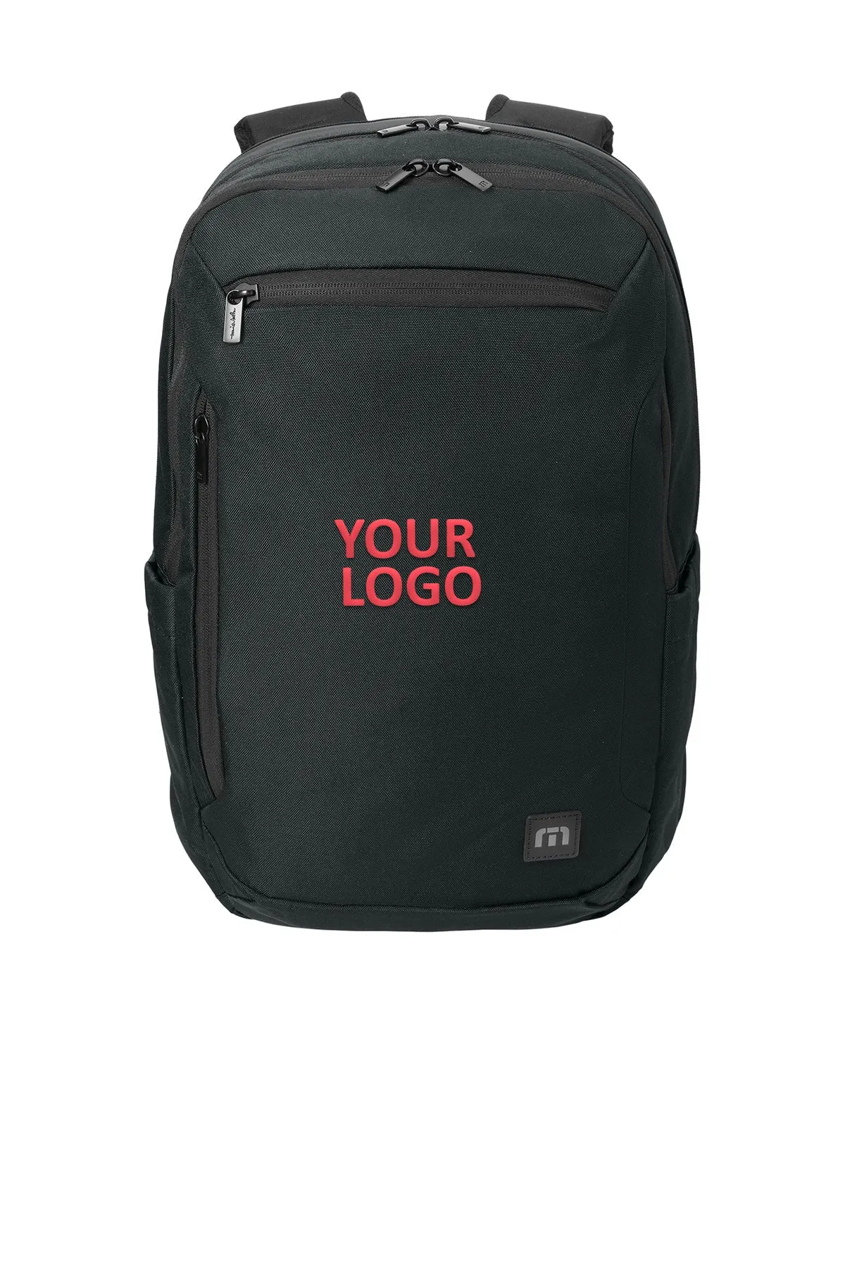 TravisMathew Duration Branded Backpacks, Black