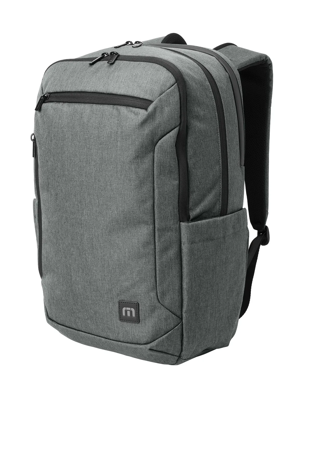 TravisMathew Duration Branded Backpacks, Graphite Heather