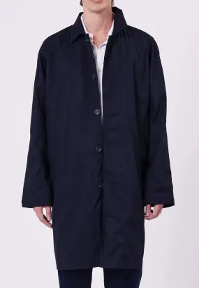 Turner Coat Waxed - Navy