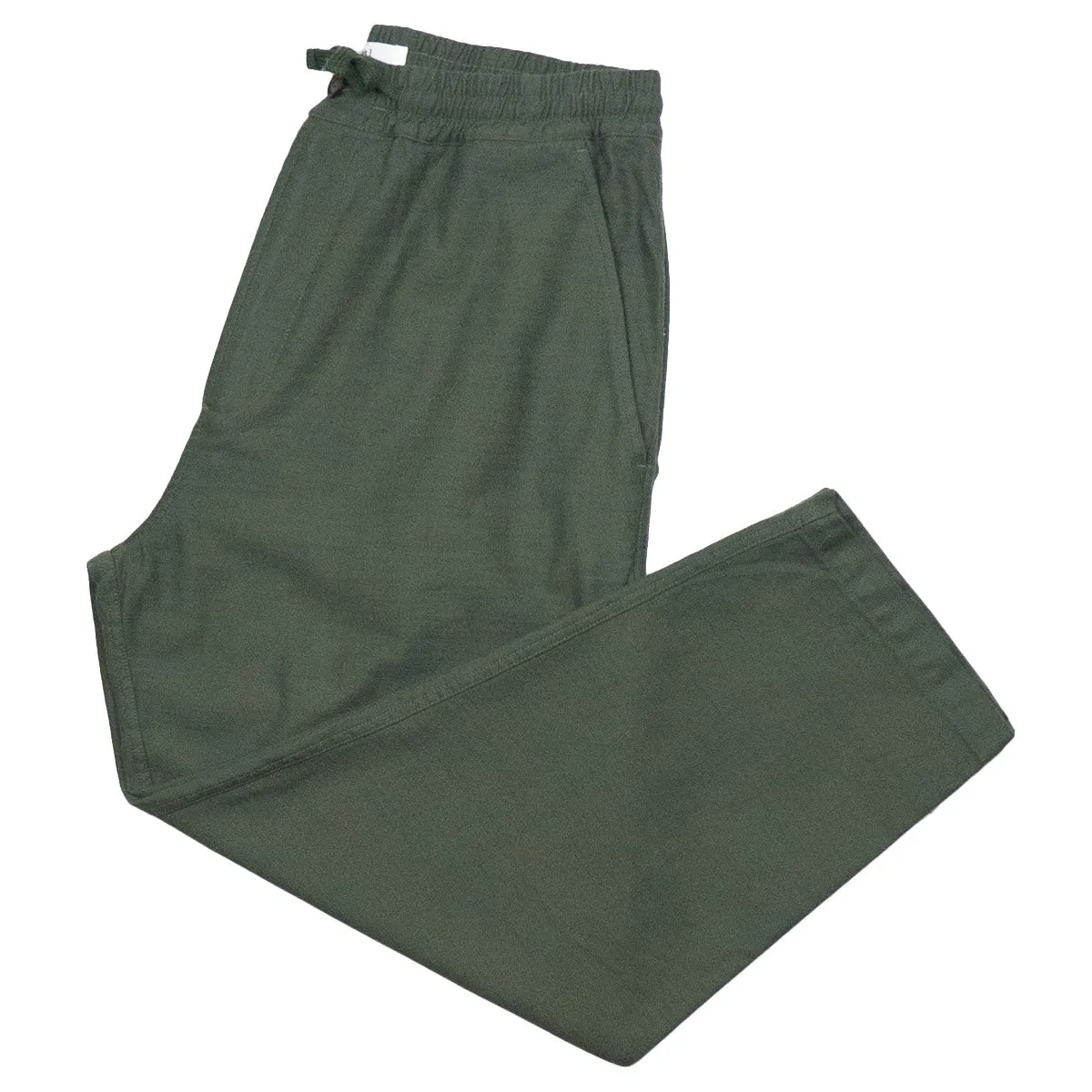 Universal Works - Hi Water Trouser Slub Sateen - Olive