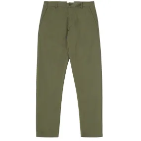 Universal Works Men's Light Olive Aston Pant in Green