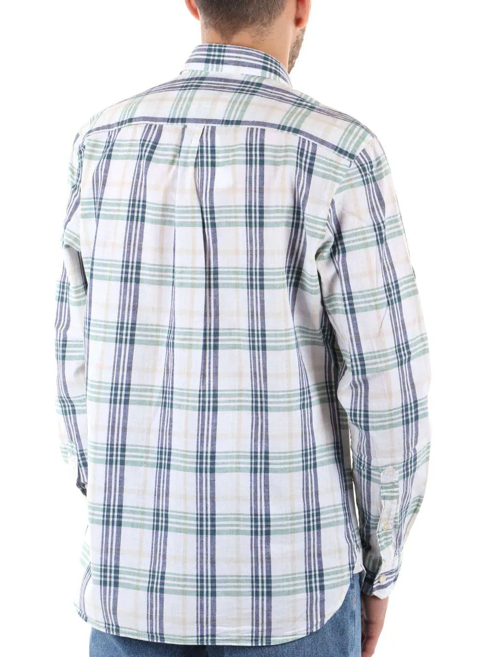 U.S. Polo Assn. Camicia Uomo 66191 53416 Verde blu