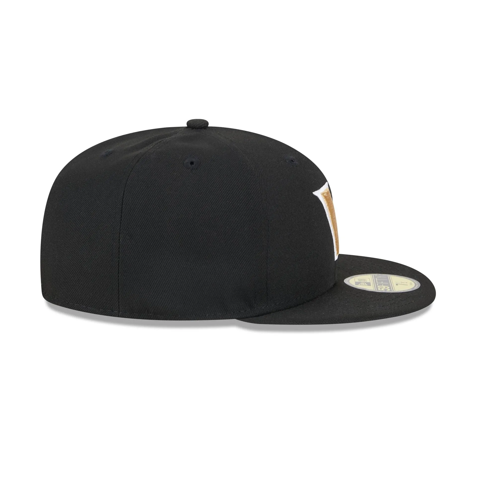 Vanderbilt Commodores Black 59FIFTY Fitted Hat