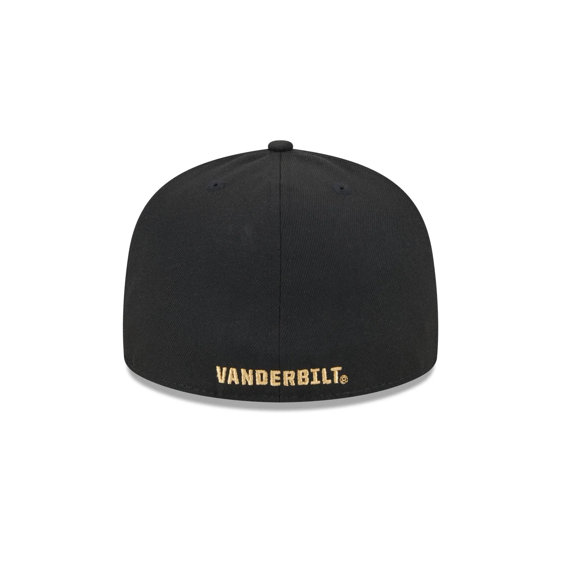 Vanderbilt Commodores Black 59FIFTY Fitted Hat