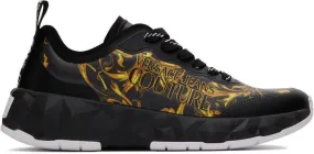 Versace Jeans Couture Black Regalia Baroque Atom Sneakers