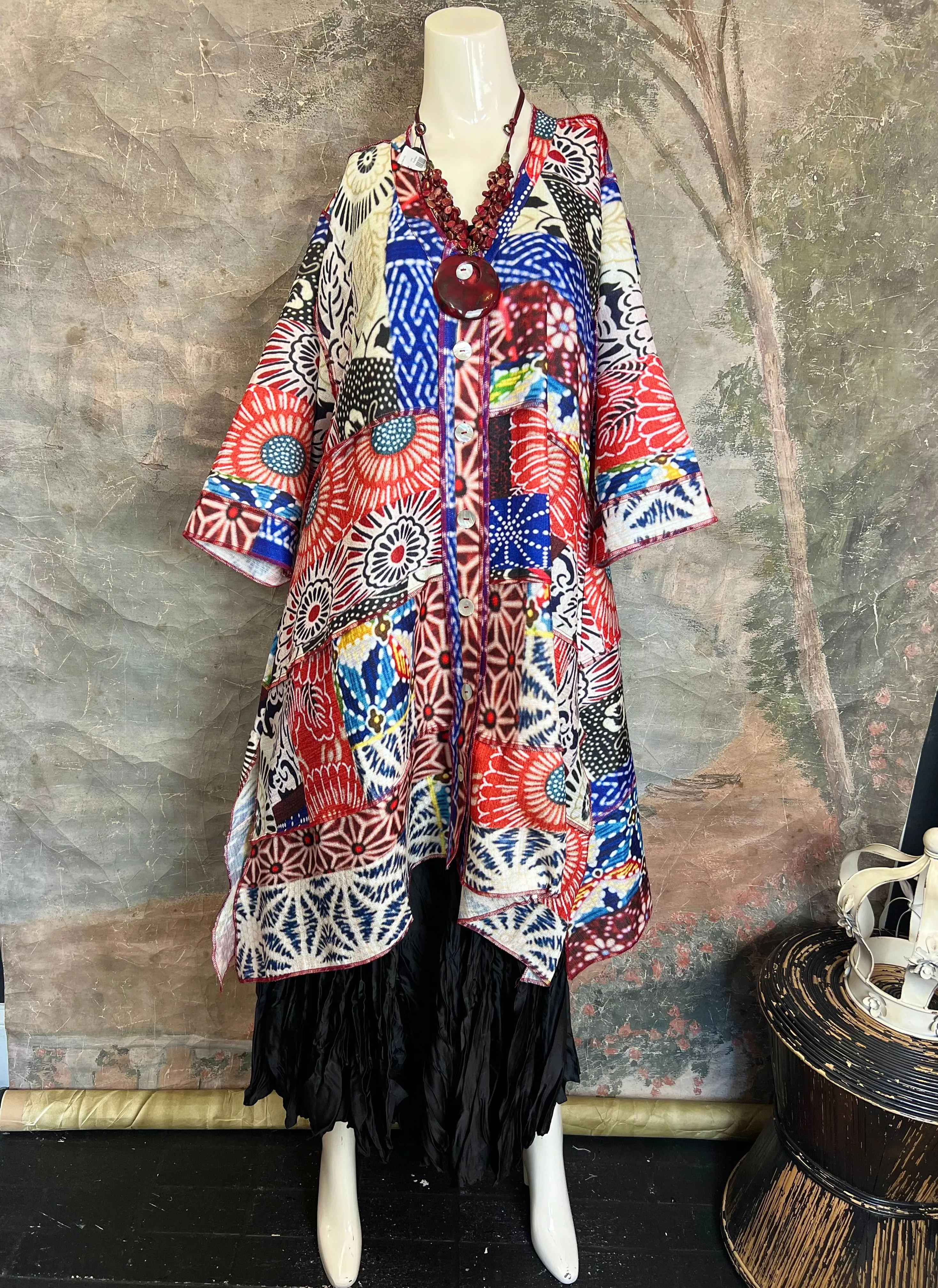 VI11209 Hippie Happy Coat