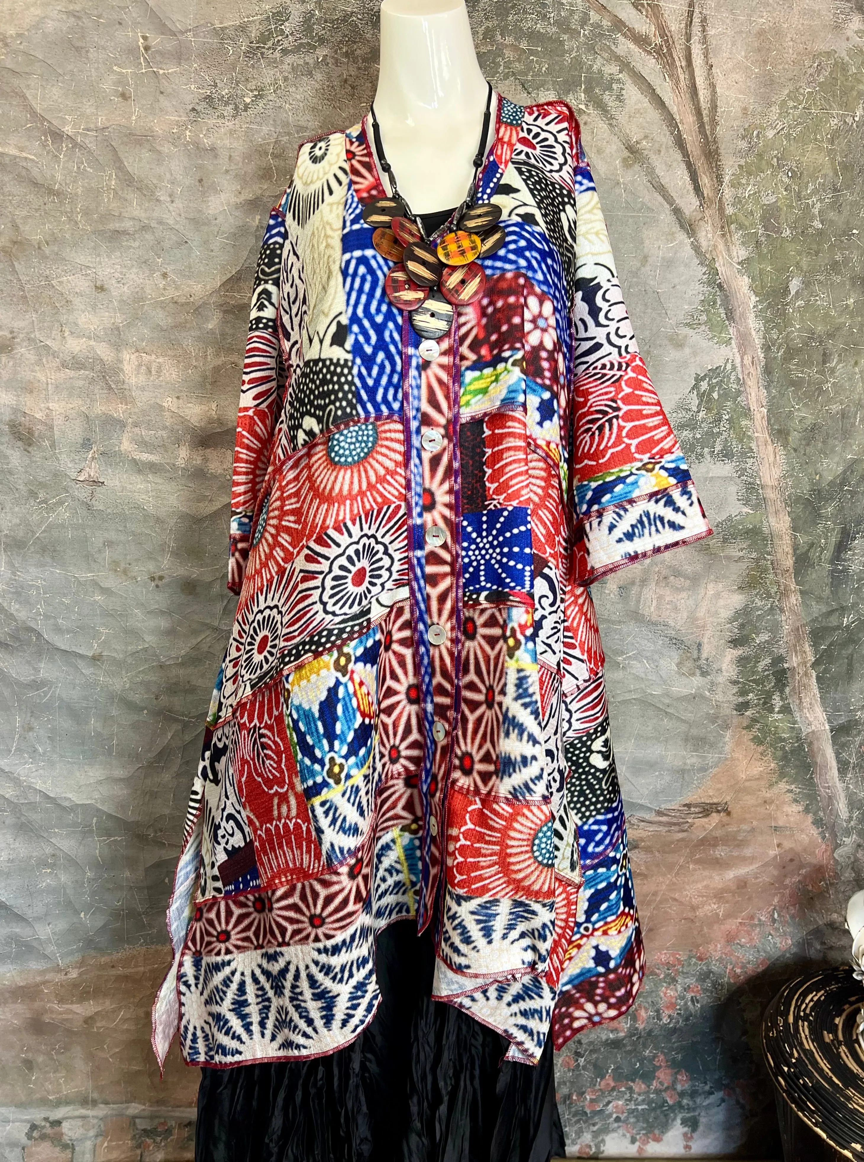 VI11209 Hippie Happy Coat