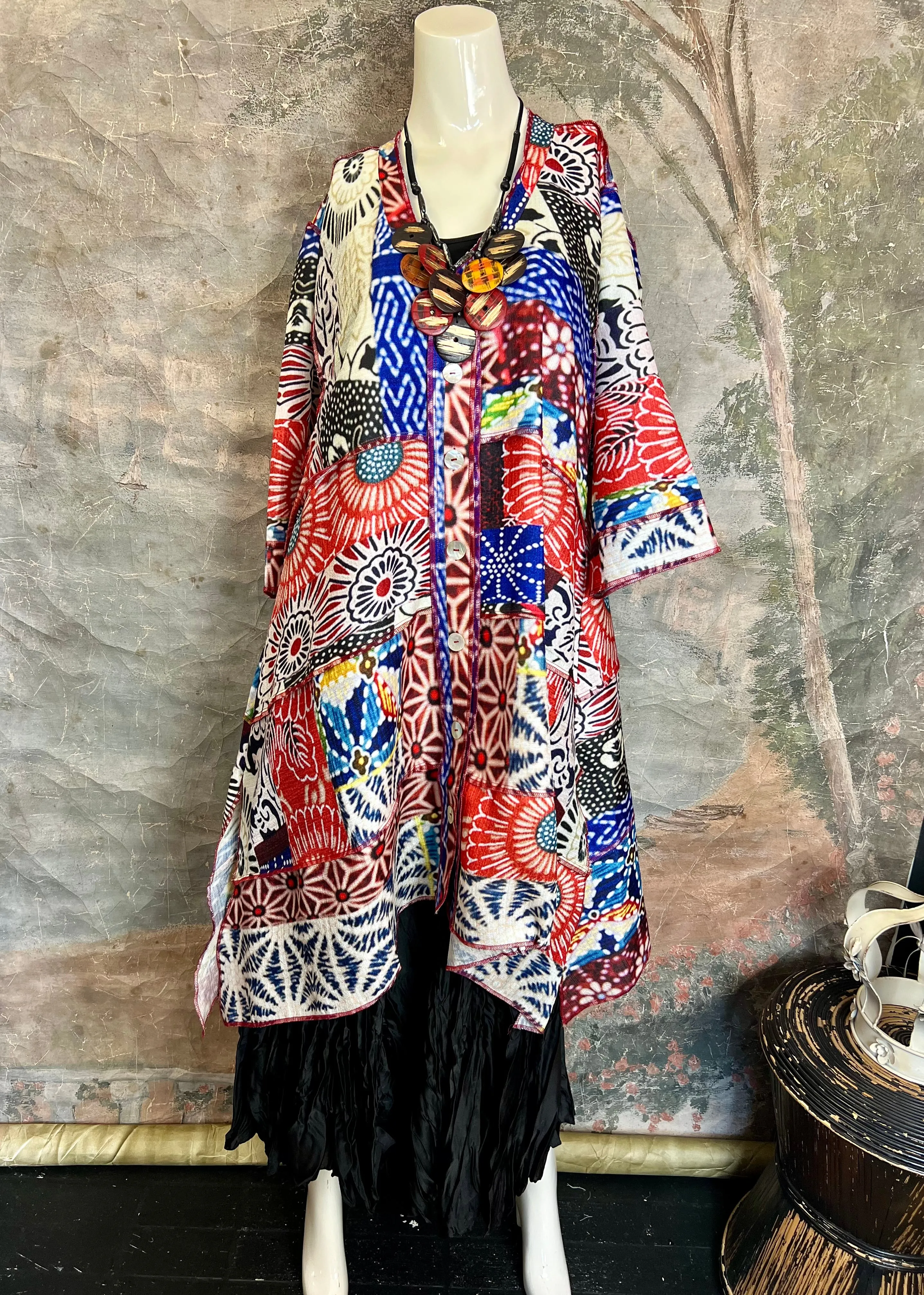 VI11209 Hippie Happy Coat