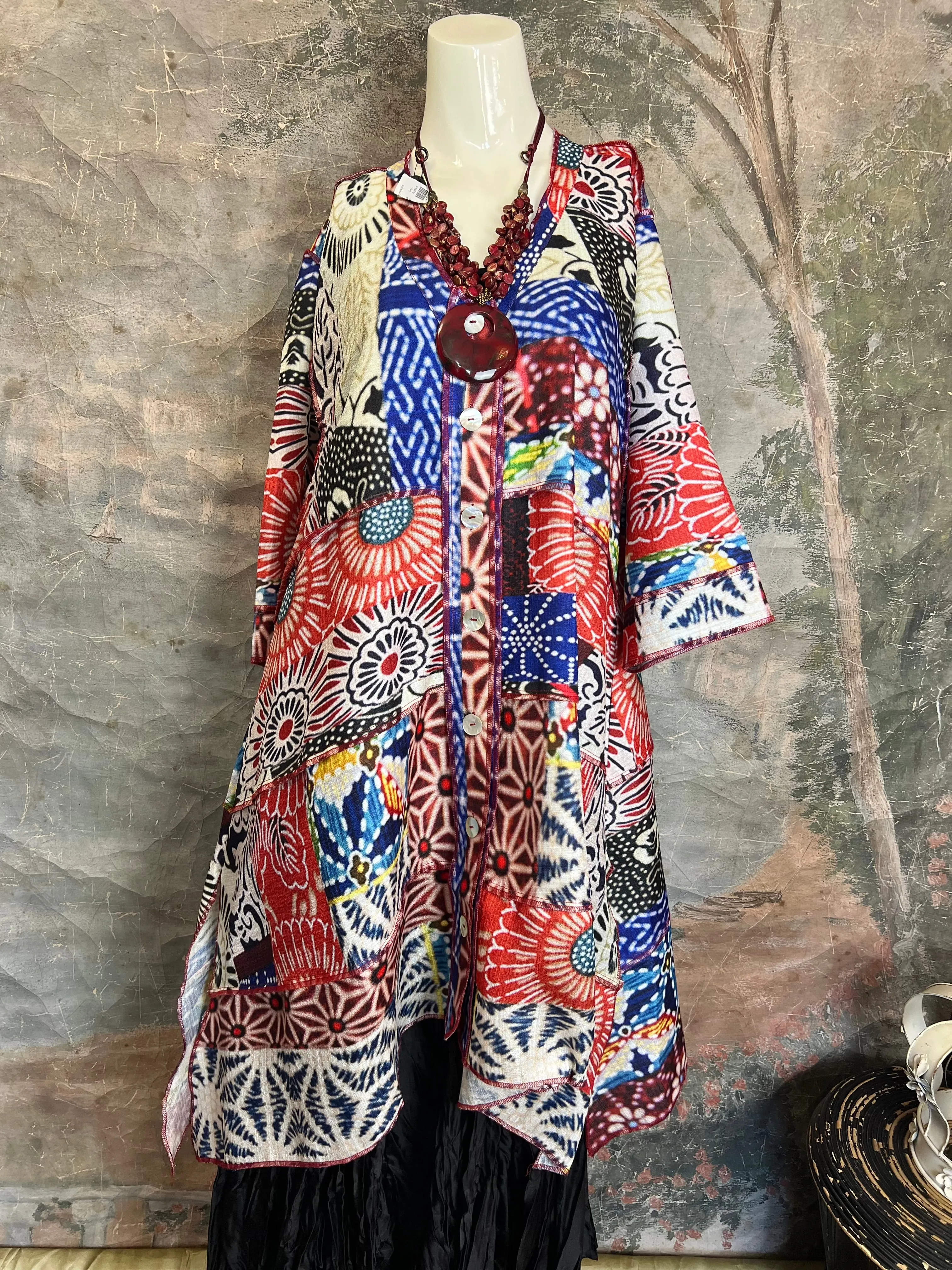 VI11209 Hippie Happy Coat