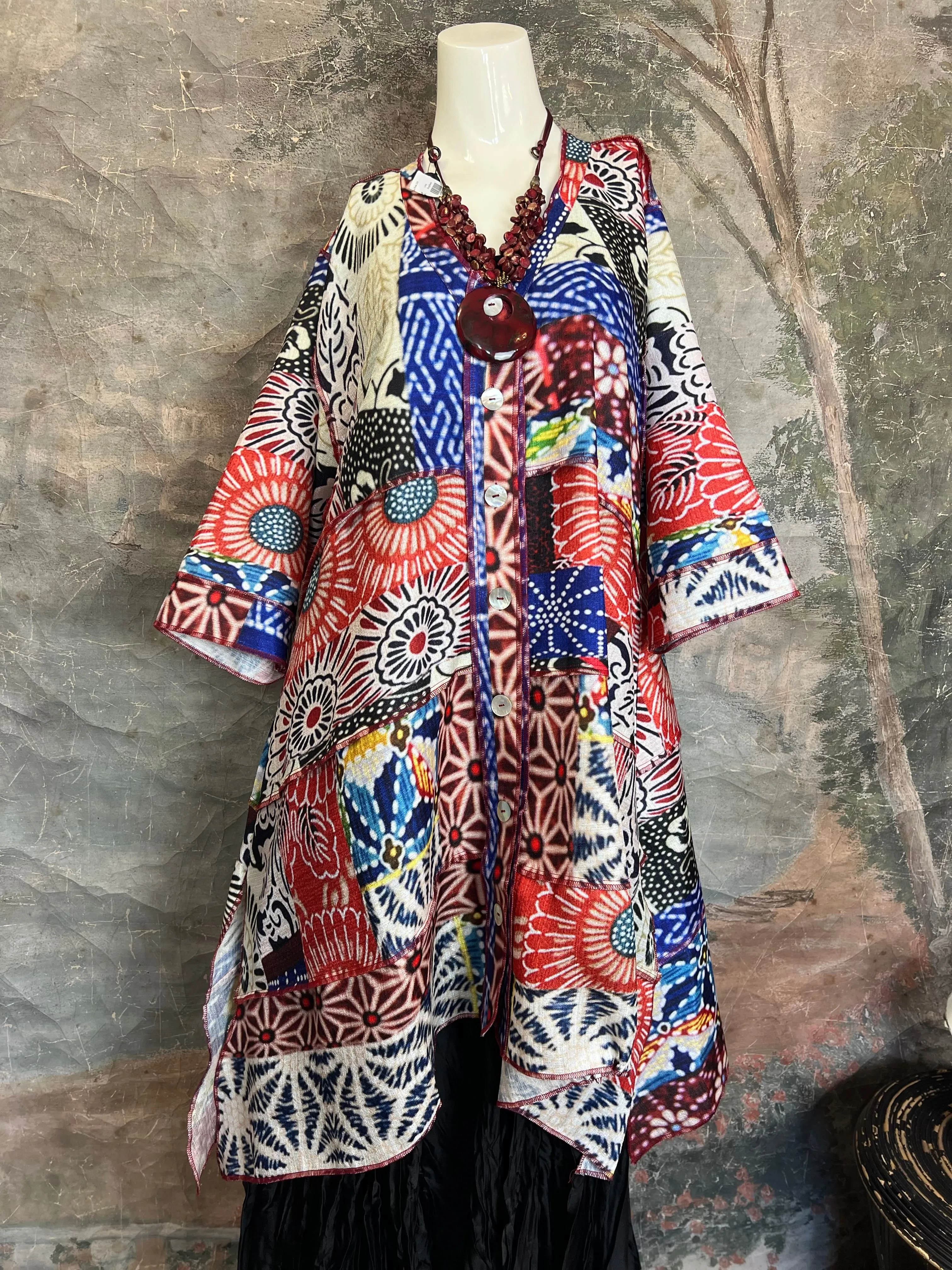 VI11209 Hippie Happy Coat