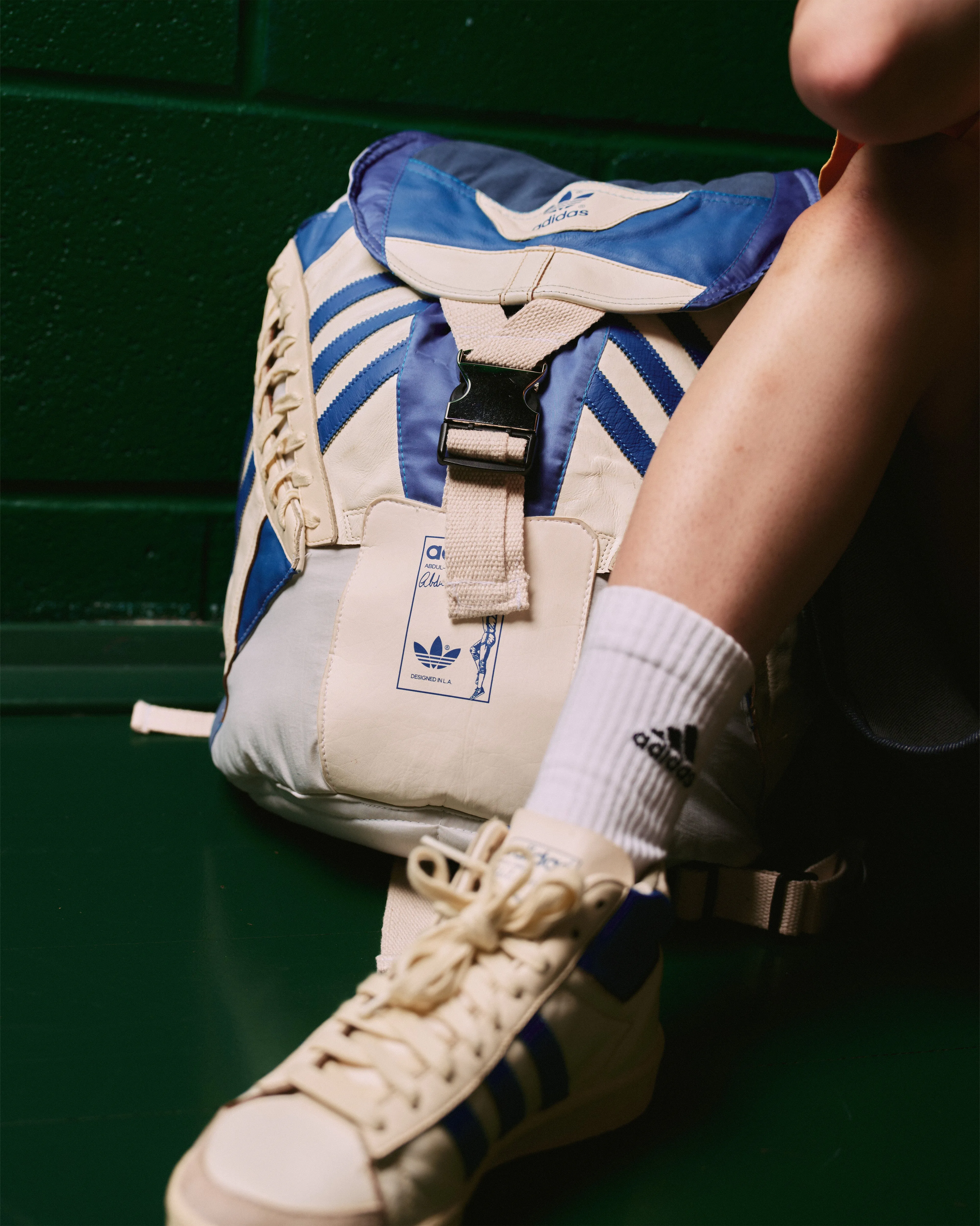 VT Rework: Adidas x Kareem Abdul-Jabbar Sneaker Reworked Backpack