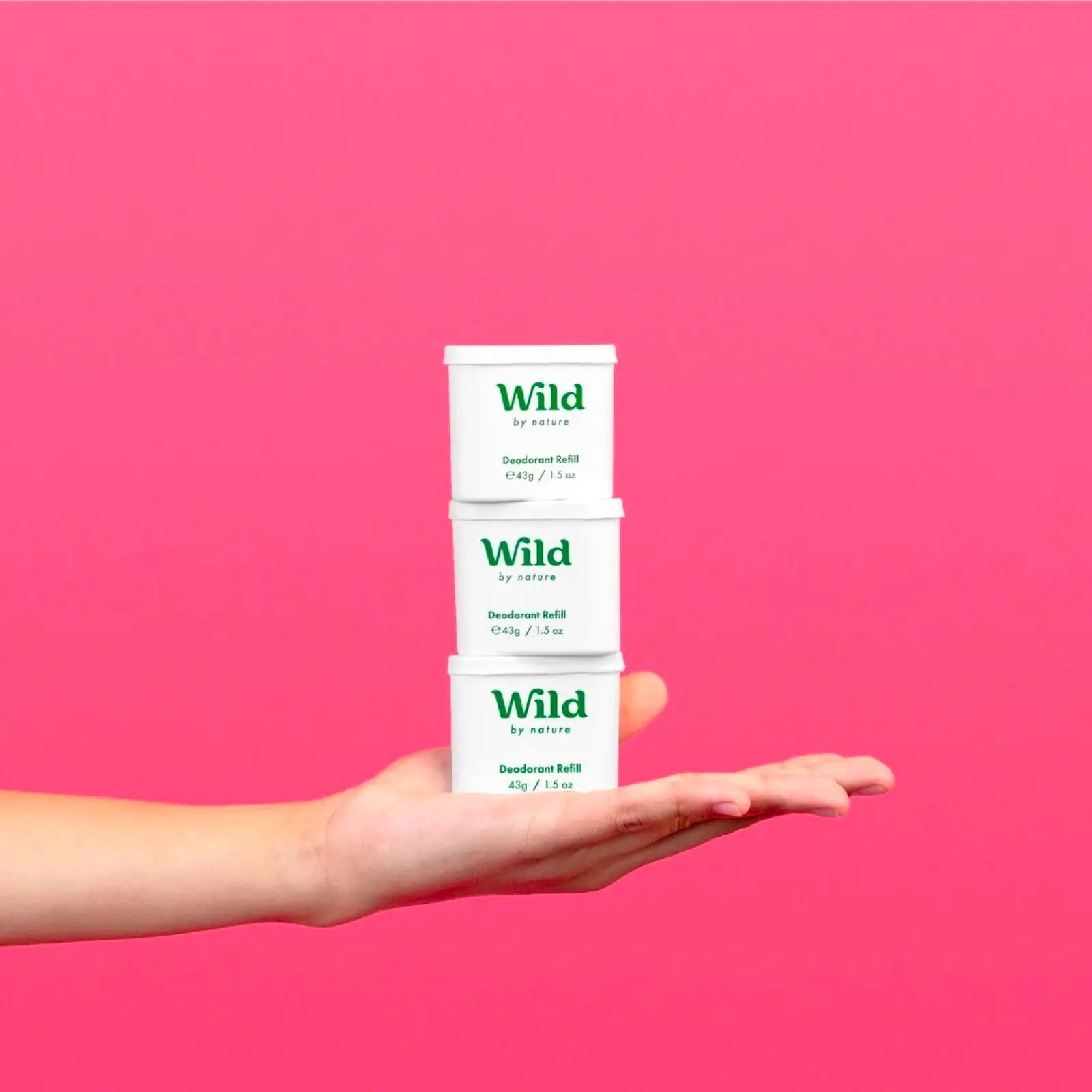 Wild | Natural Deodorant Refill | Coconut and Vanilla