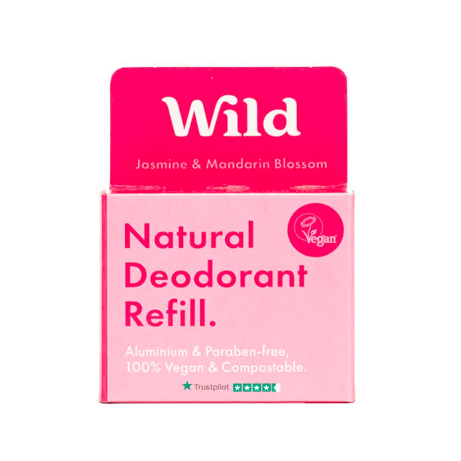 Wild | Natural Deodorant Refill | Jasmine and Mandarin Blossom