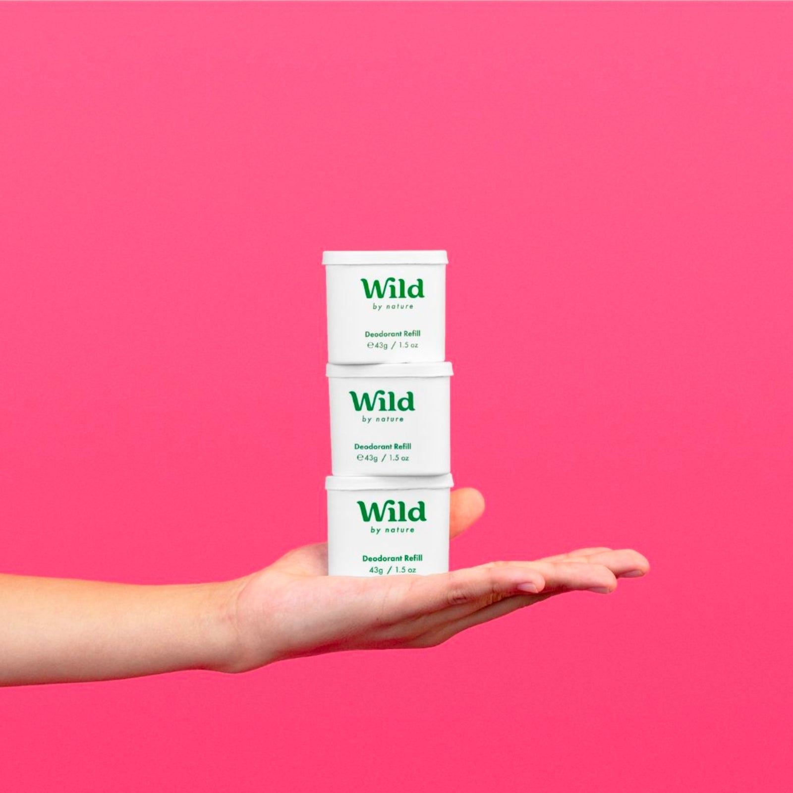 Wild | Natural Deodorant Refill | Jasmine and Mandarin Blossom