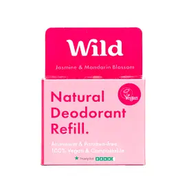 Wild | Natural Deodorant Refill | Jasmine and Mandarin Blossom