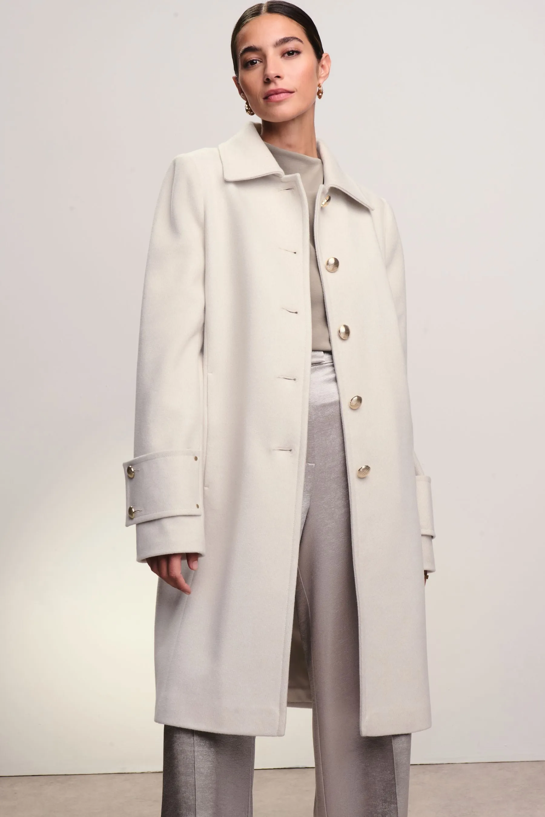 Winter White Dolly Coat